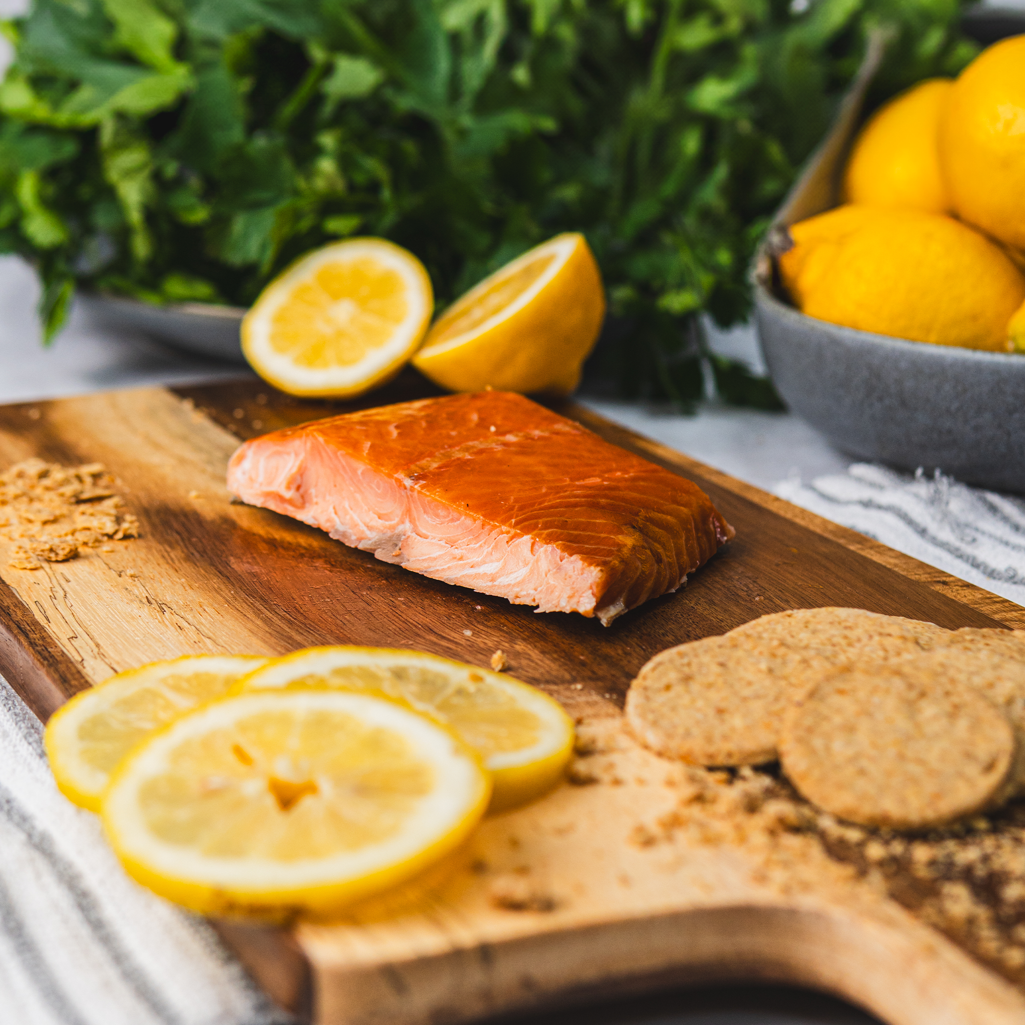 Hot Smoked Salmon